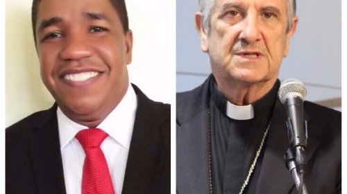 [Radialista Roque Santos e Bispo Dom Petrini recebem título de cidadão simõesfilhense]