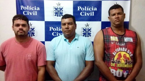 [Trio é preso por prática de estelionato em Jeremoabo]