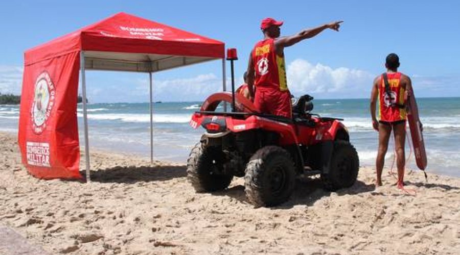 [Corpo de Bombeiros lança campanha de identificação para as crianças nas praias da região]