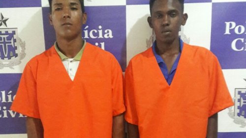[Presa dupla acusada de assaltar joalheria em Eunápolis]