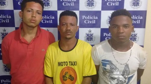 [Quatro pessoas são presas por tráfico e homicídio em Valença]