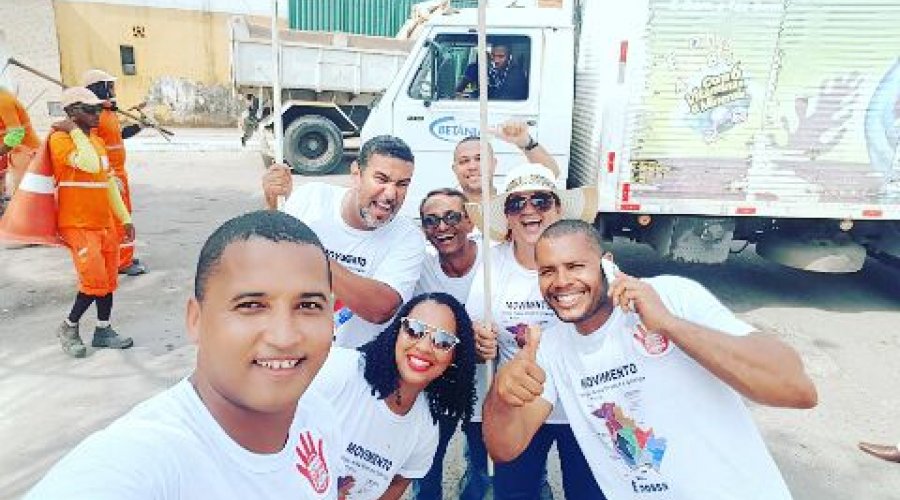 [Moradores expulsam veículo da Limpurb em bairro de Lauro de Freitas]