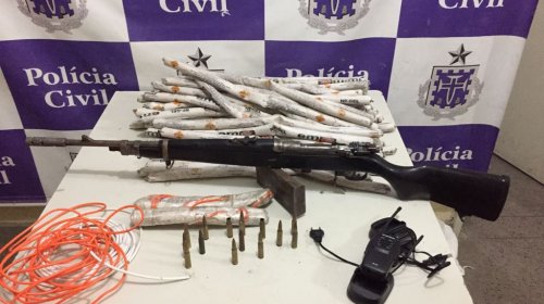 [Juazeiro: Polícia apreende 71 bananas de dinamite]