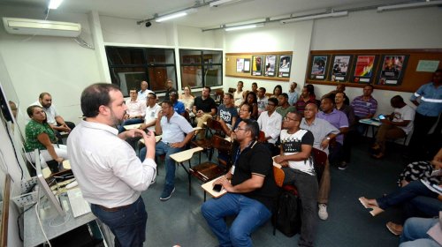 [População tira dúvidas sobre obras do BRT em reuniões nos bairros]