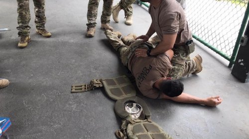 [COE ministra curso de atendimento pré-hospitalar para policiais]