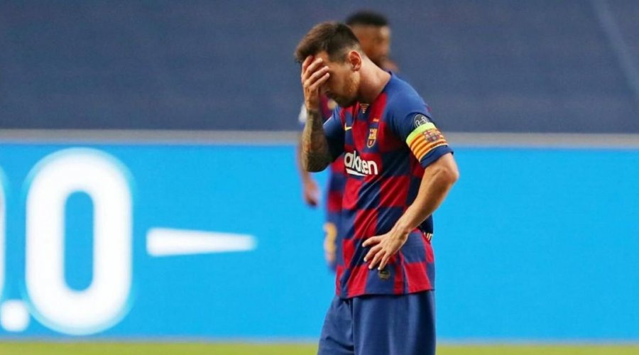 [Messi anuncia que vai ficar no Barcelona]