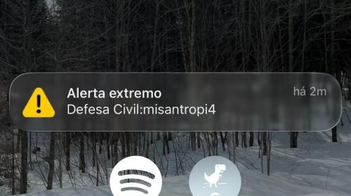 [Falso alerta da Defesa Civil atingiu cerca de 30 milhões em 8 estados]