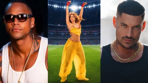 [Shakira anuncia versão em português de música da Copa com Léo Santana e Filipe Ret]