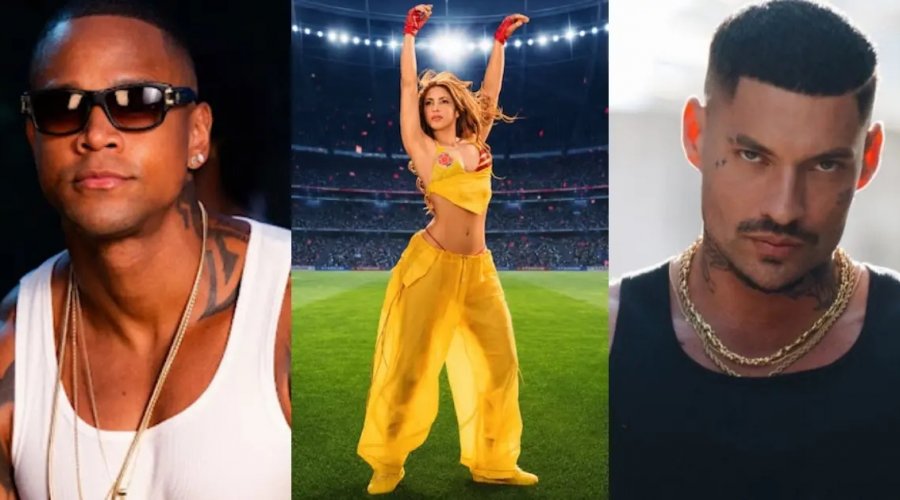 [Shakira anuncia versão em português de música da Copa com Léo Santana e Filipe Ret]